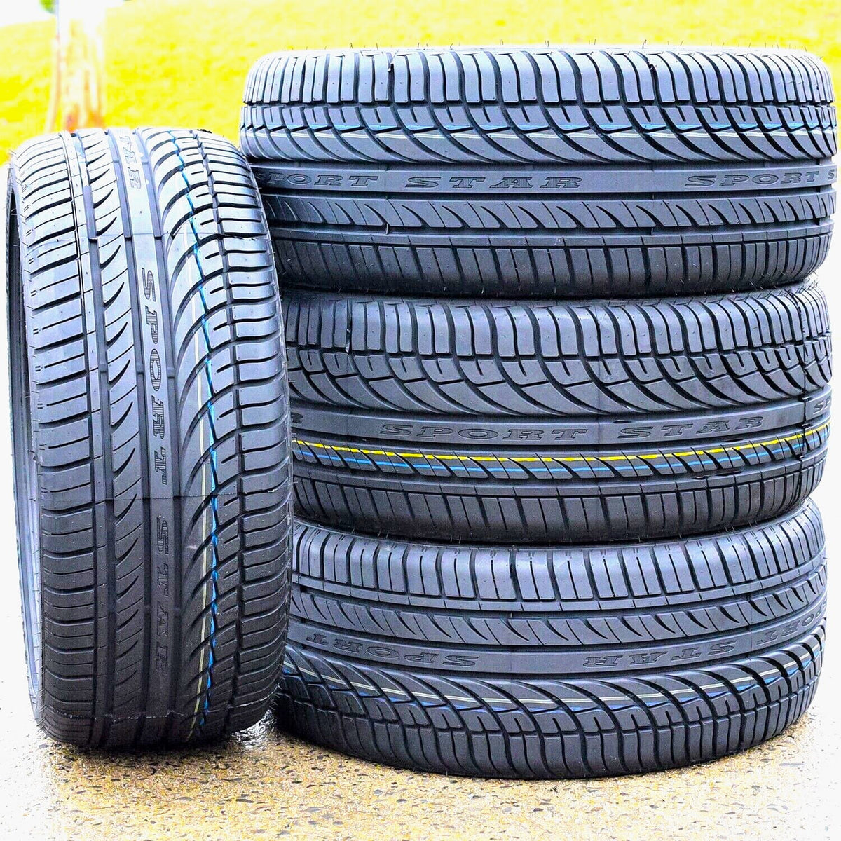 Set of 4 High Performance Tires W9373