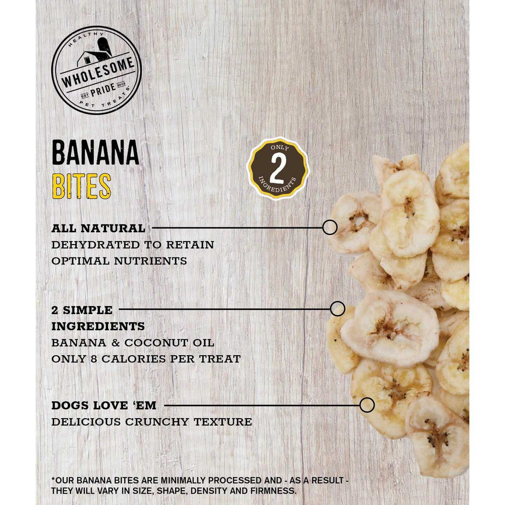 Banana Bites Dog Treats D931671