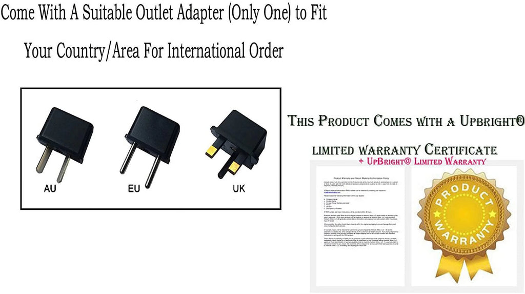 12.6V 2-Prong AC/DC Adapter for Cordless Robotic Pool Vacuum Cleaner Y88393