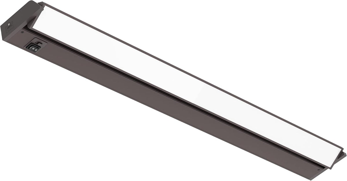 Swivel LED Under Cabinet Light, Dimmable, Hardwired/Plug-in, 18-inch, Pack of 2 R950024
