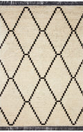 Cream Charcoal Rug V352488