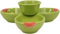 Ceramic Olive Halves Shaped Serving Bowl Plate Dish Platter I584823