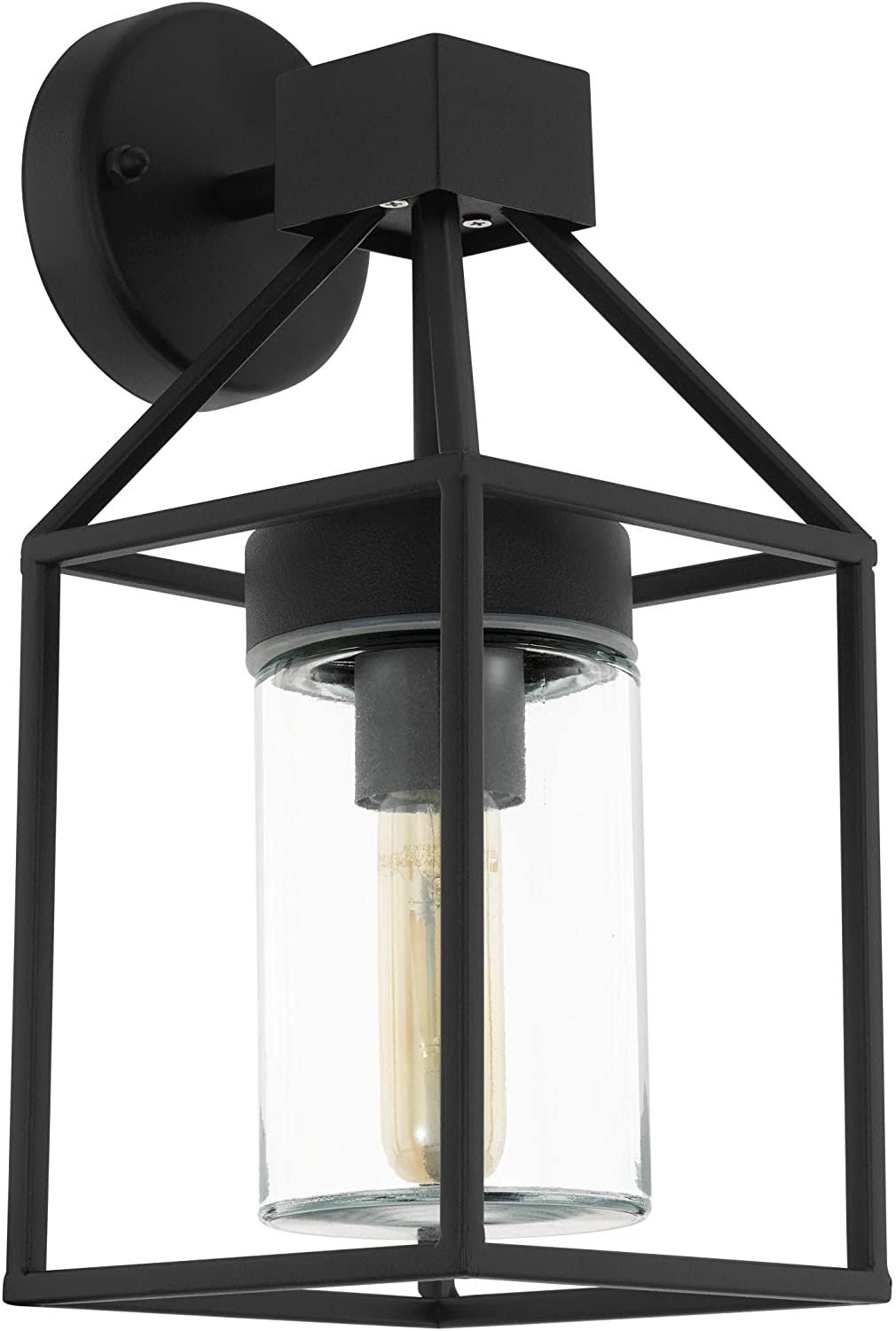 Schwarz/Klar Wall Light E27 X846374