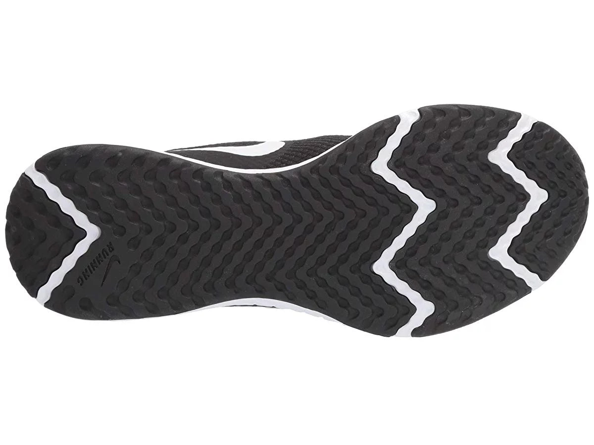 Black/White/Anthracite Wide Athletic Shoes W2659