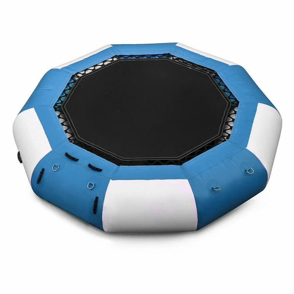 17Ft Inflatable Water Trampoline Floating Bouncing Water Bouncer Y5816
