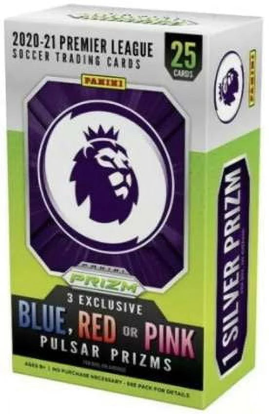 2020-21 Premier League Soccer Trading Card Box (25 Cards) N4425