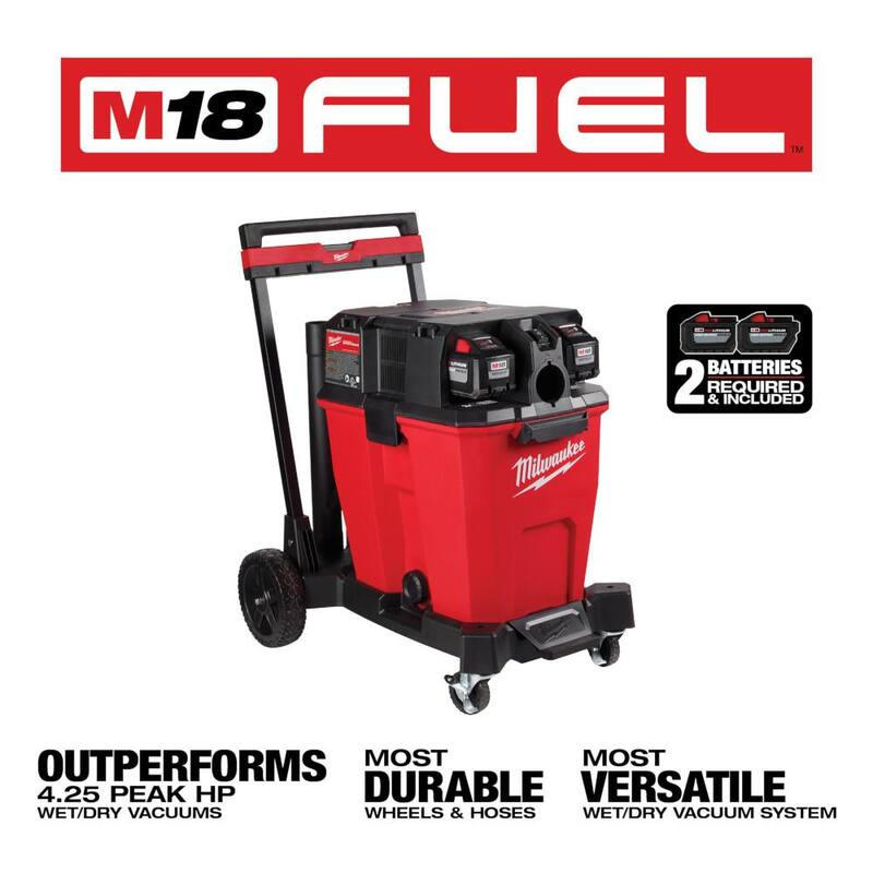 12 Gal. Cordless Wet/Dry Shop Vac Kit with Non-Marring Kit D6694