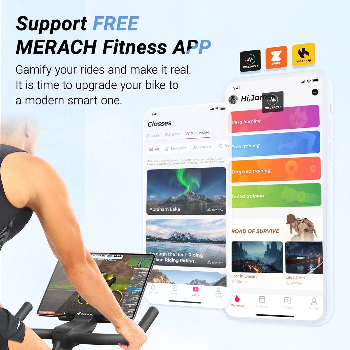 Stationary Exercise Bike Magnetic Bluetooth G138269