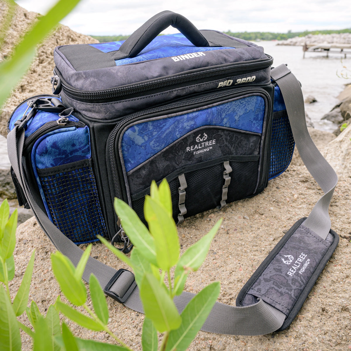 Blue Fishing Tackle Box Bait Storage N201