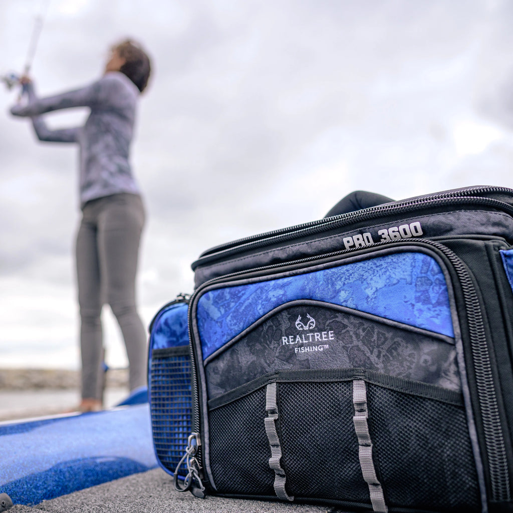 Blue Fishing Tackle Box Bait Storage N201