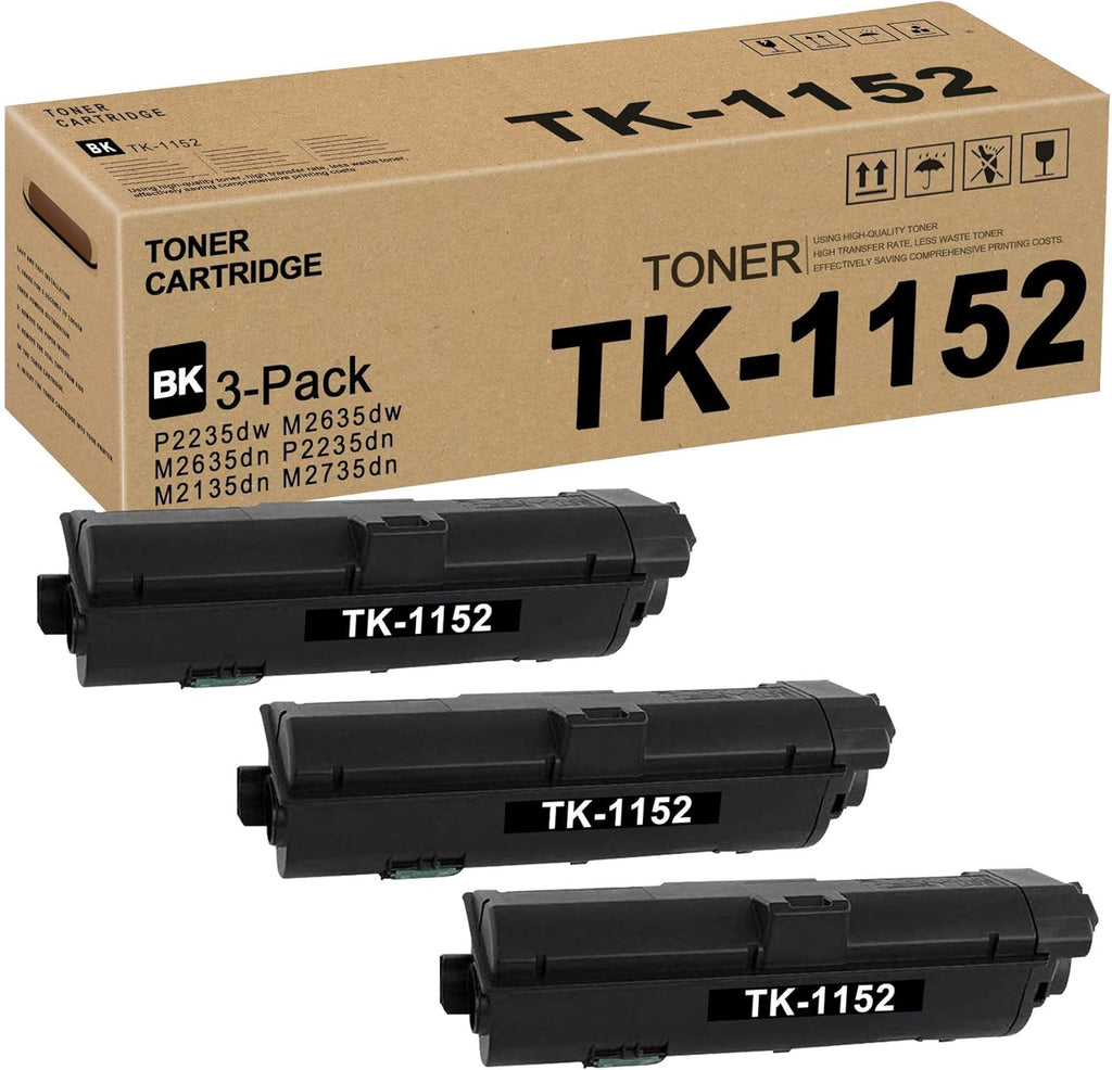 Black 3 Pack Toner Cartridge S6736