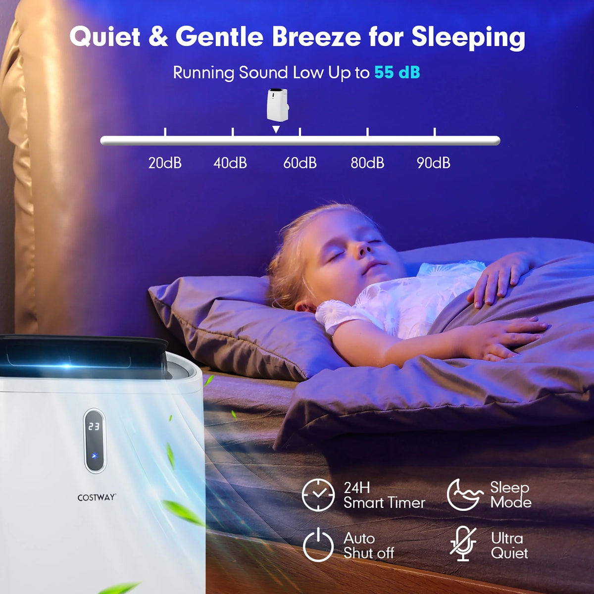 8800 BTU 4-in-1 Portable Air Conditioner N8099