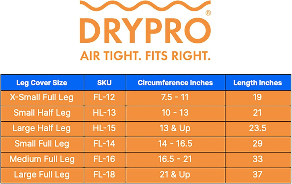 Waterproof Full Leg Cast Cover, Pack of 2 E732720