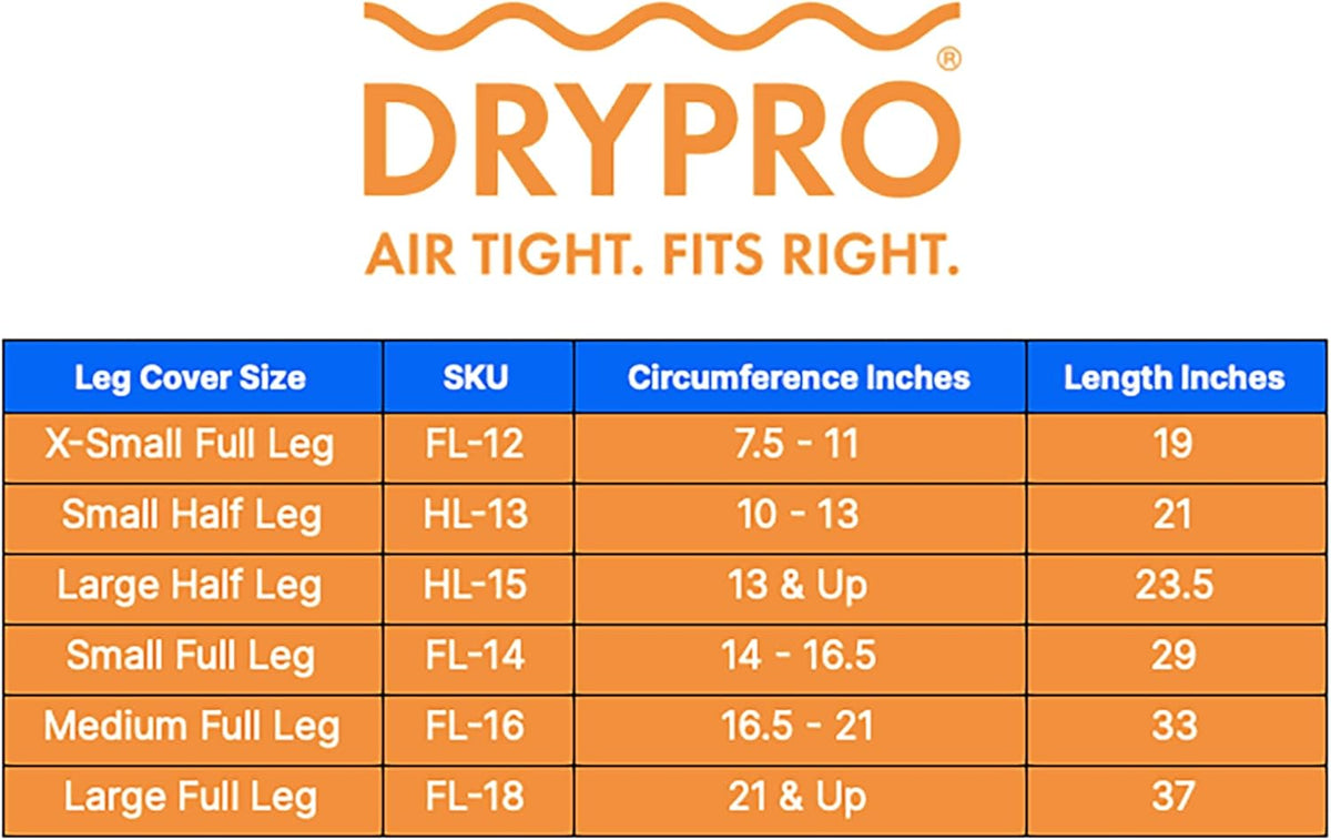 Waterproof Full Leg Cast Cover, Pack of 2 E732720