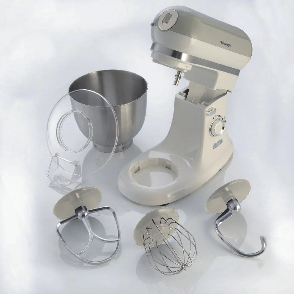 Vintage 5.5L 2400W Beige Stand Mixer M793