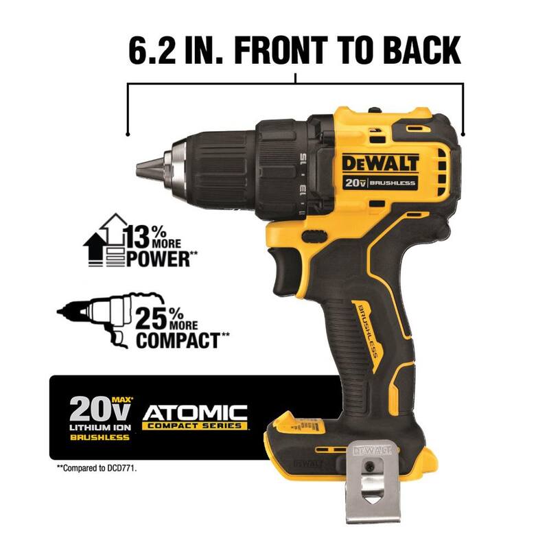 Cordless Brushless Hammer Drill Impact 2 Tool Combo Kit K341