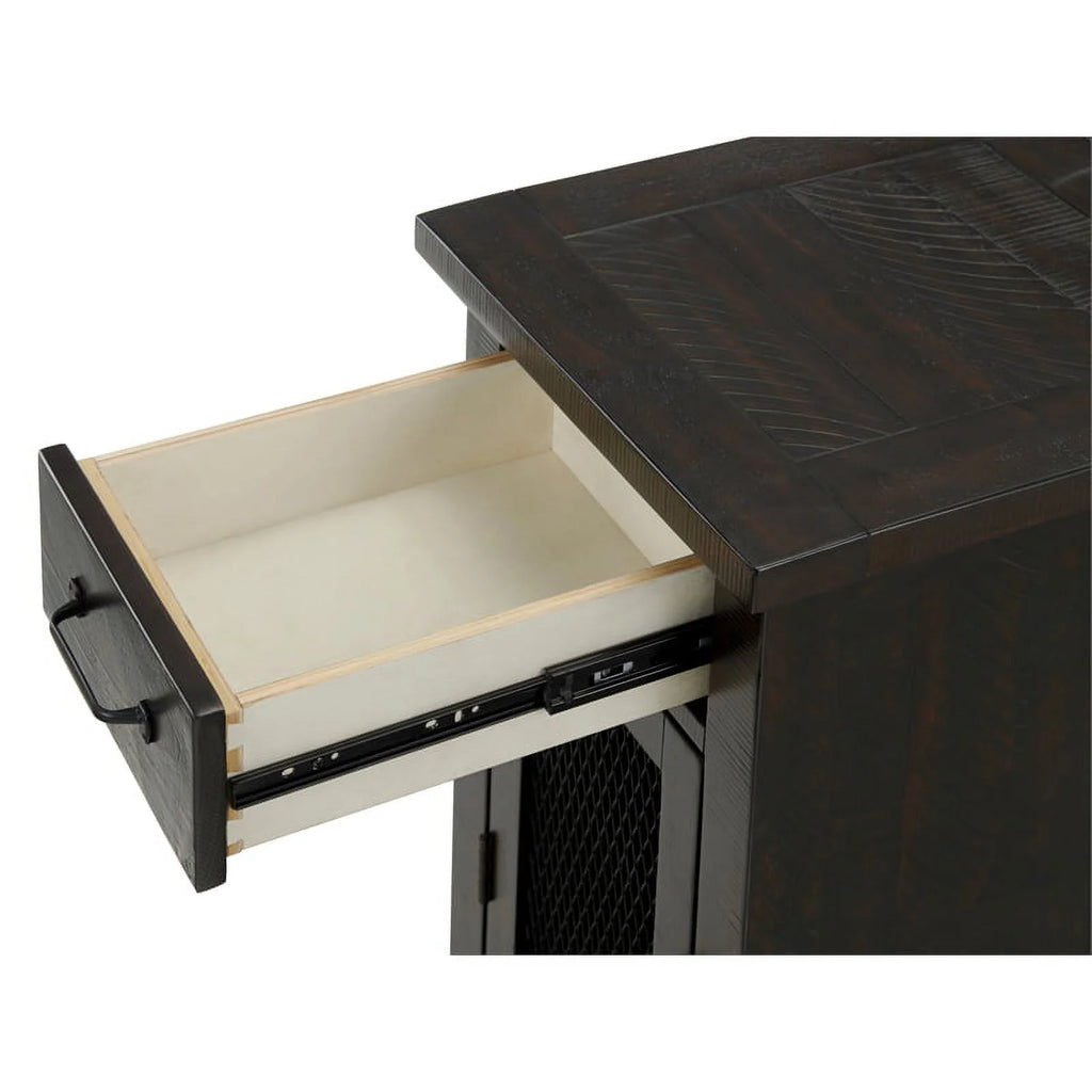 Rustic Chairside Table Set of 2 X5084