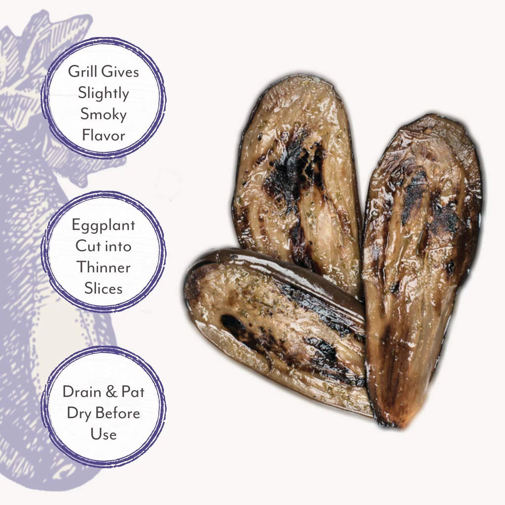Grilled Eggplant Marinated In Oil, 63.5-Ounce Package E31149
