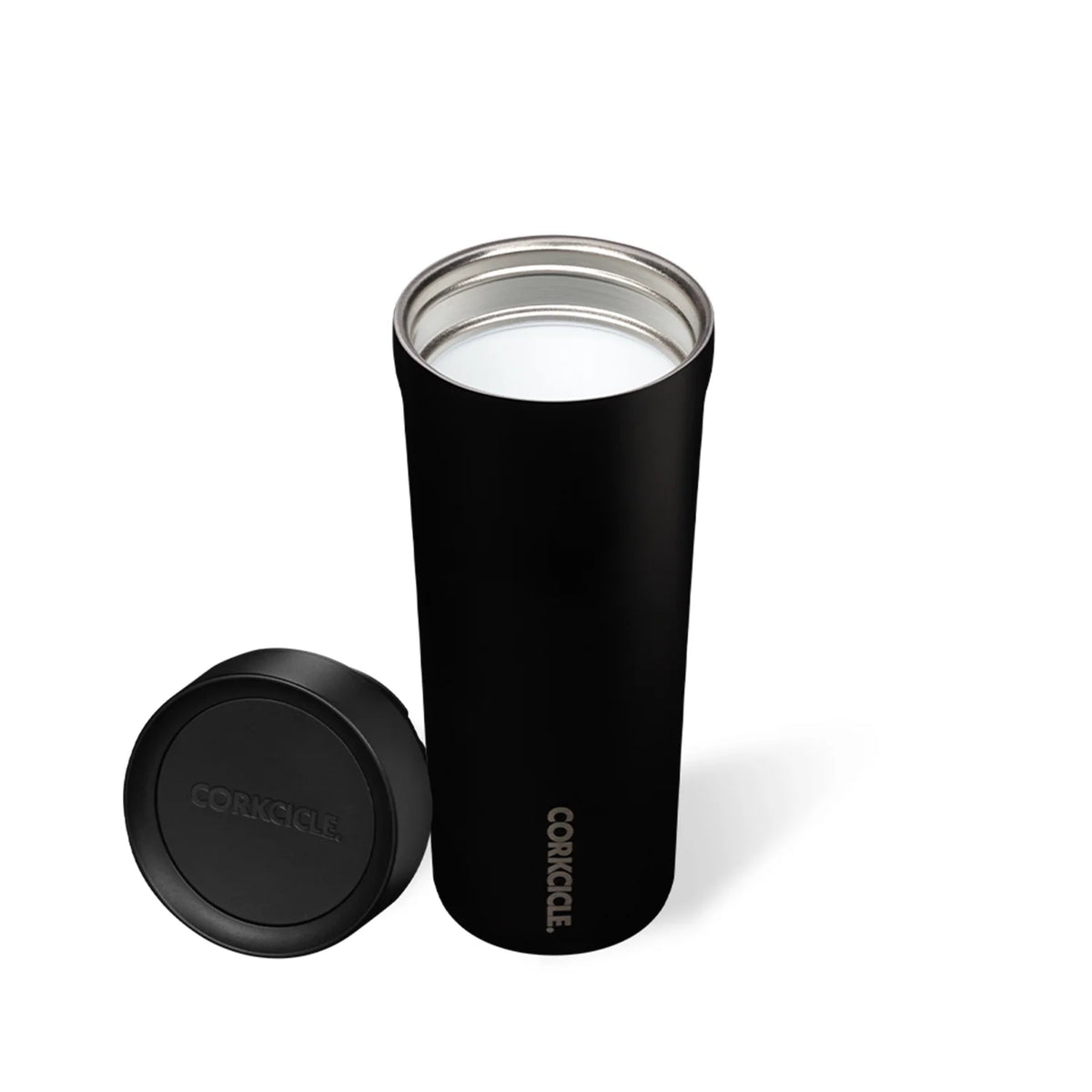 17 oz Stainless Steel Tumbler, Matte Black Y82255