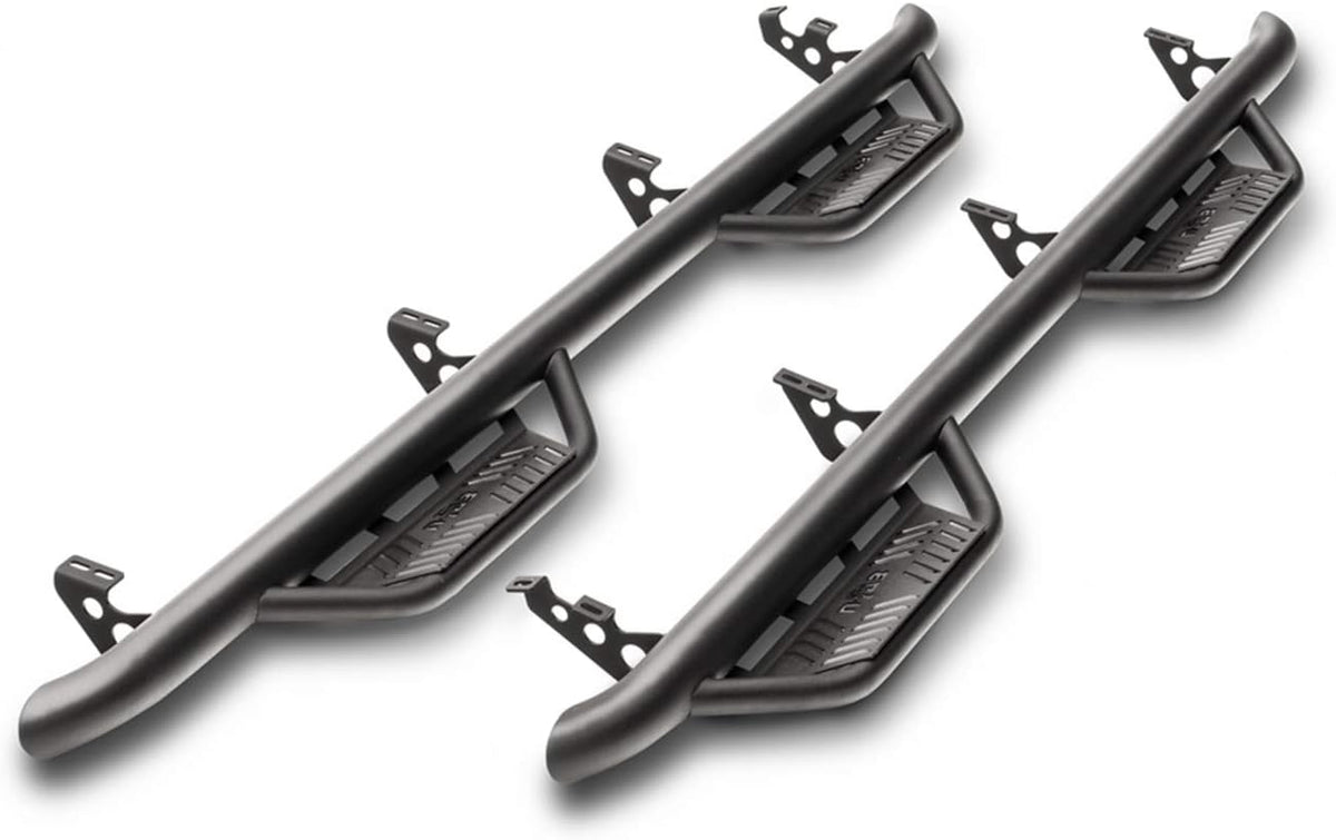 Textured Black Cab Length Running Boards N476570