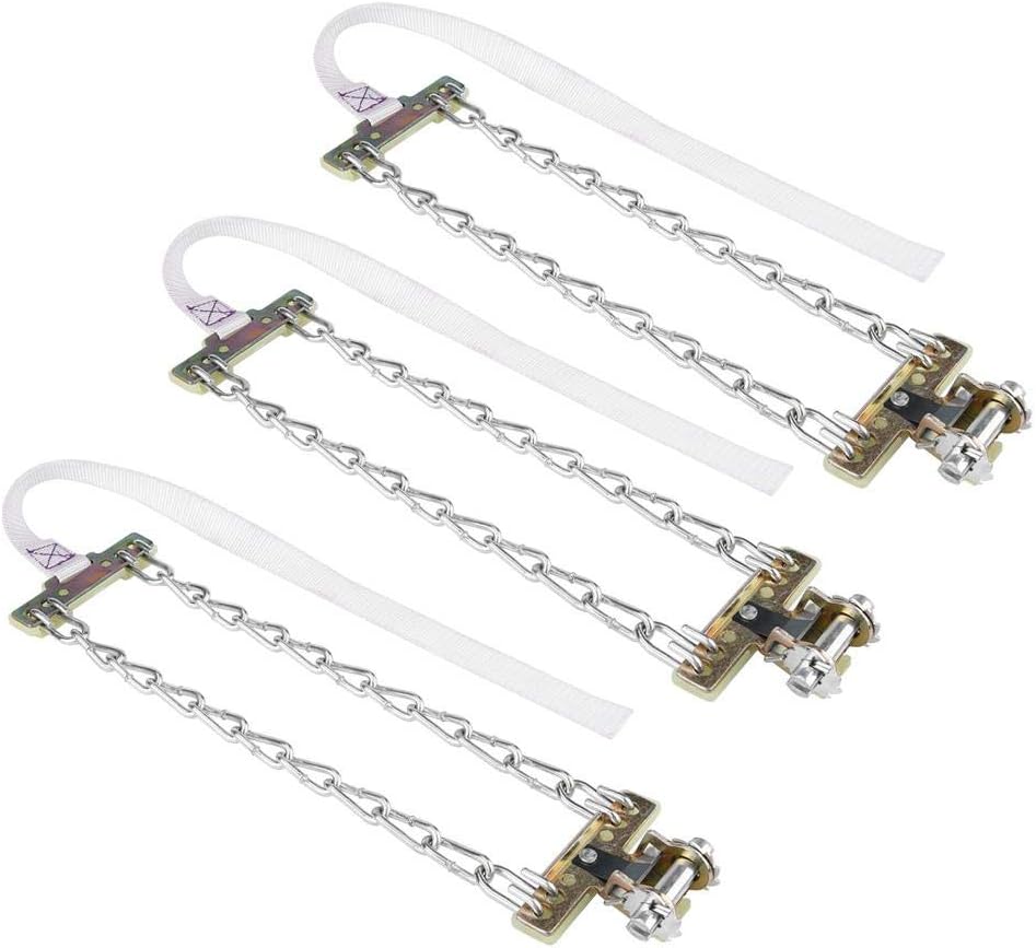 3pcs Clip-on Steel Tire Snow Chain (Large) H32890