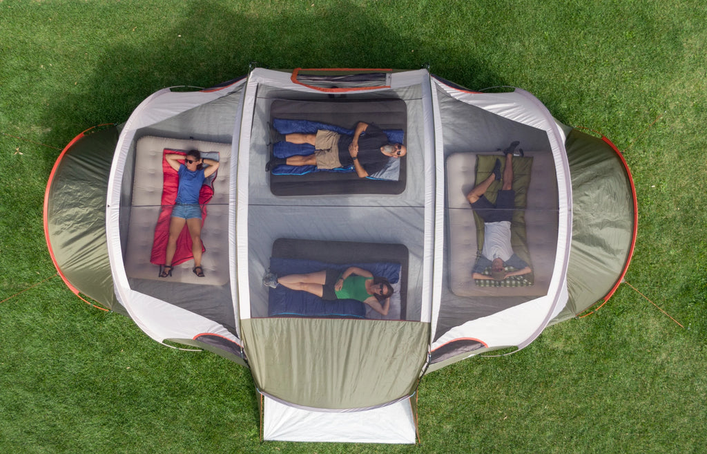 18-Person Cabin Tent with 3 Covered Entrances L774