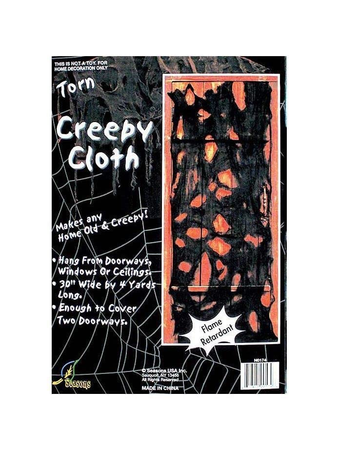Halloween Creepy Decorating Cloth Door Entry or Table A8156