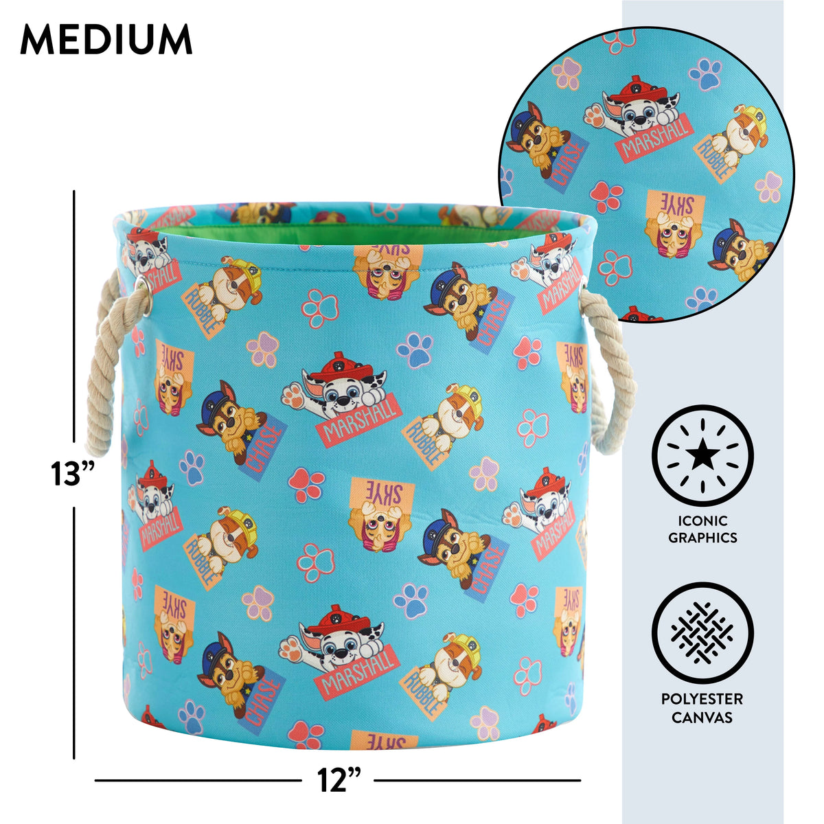 3-Piece Fabric Nestable Storage Bin Set L4855