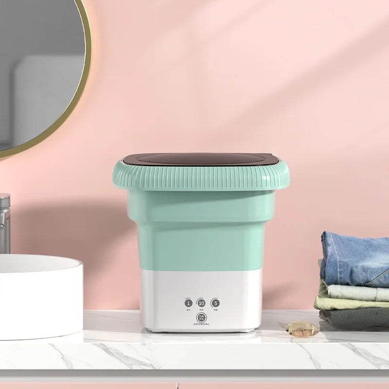 Portable Foldable Mini Washing Machine Q787595