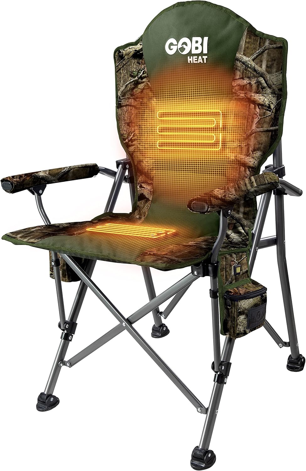 Heated Camping Chair with Battery and Charger R461