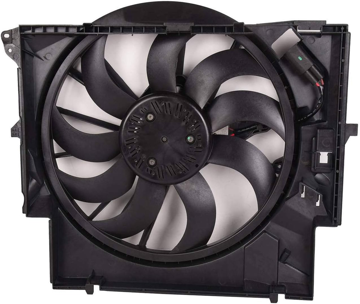 Radiator Cooling Fan Assembly for BMW 135i 335i X1 Z4 2007-2016 Q6706