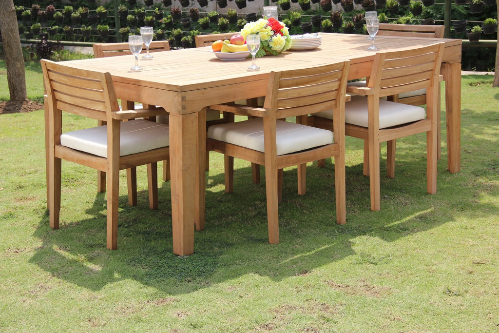 7 Pc Teak Dining Set E4716