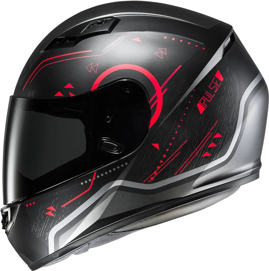 Black-Red XL Motorcycle Helmet H815