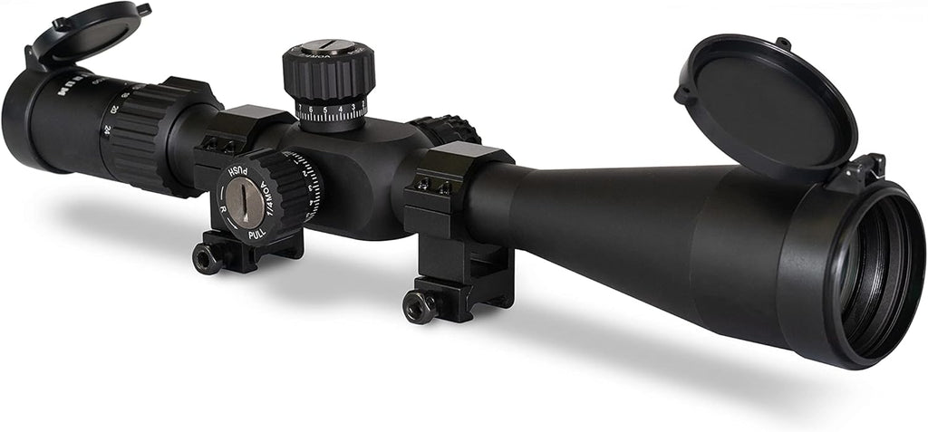 6-24x50 First Focal Plane Rifle Scope with Illuminated MOA Reticle C864661