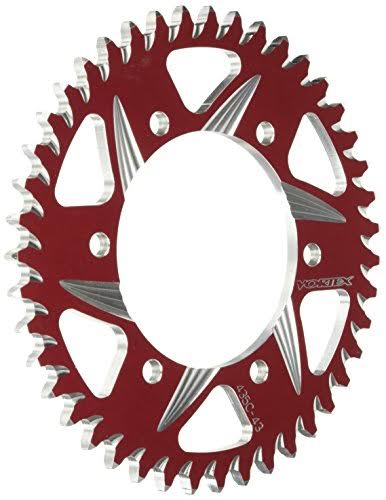 Red 43T Rear Sprocket D330