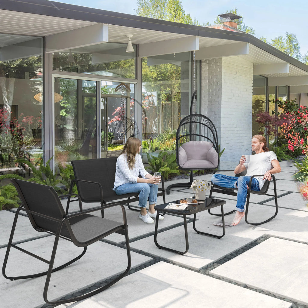 4-Piece Outdoor Patio Bistro Furniture Set G402817