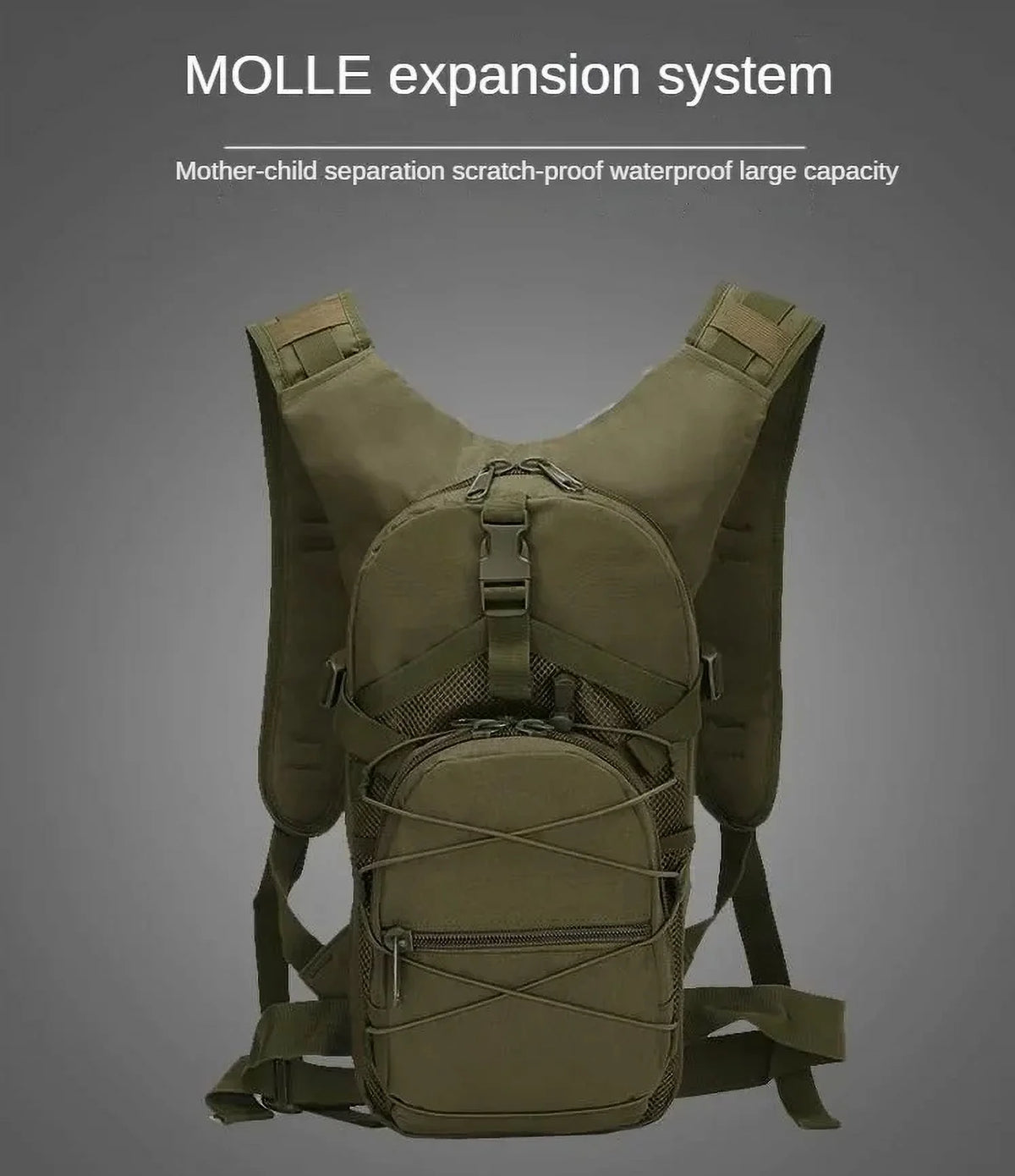 Molle Backpack Outdoor Sports Bicycle Backpacks Cycling Climbing Hiking Trekking Camping Bag Q205