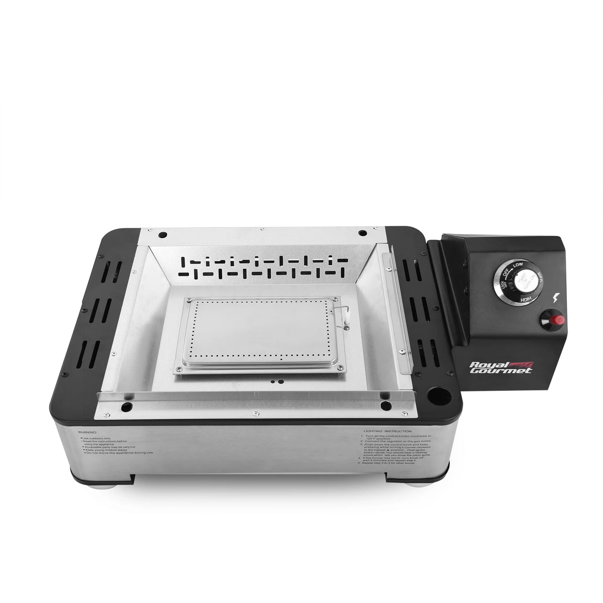 Portable Table Top Gas Grill Griddle C53182