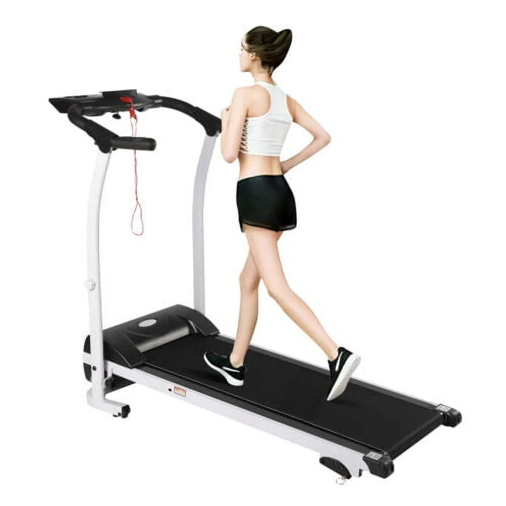 Folding Electric Treadmill 220lbs Capacity Q7272