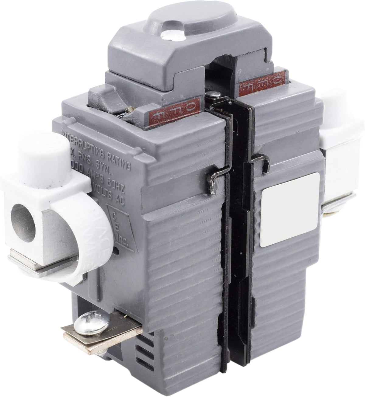 Two Pole 60 Amp Circuit Breaker, Pack of 2 M3241