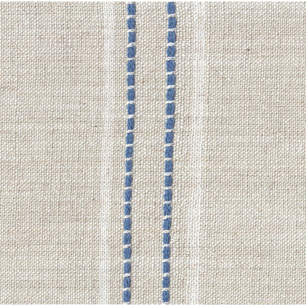 Set of 2 Stripe Dining Chair Blue/White H515