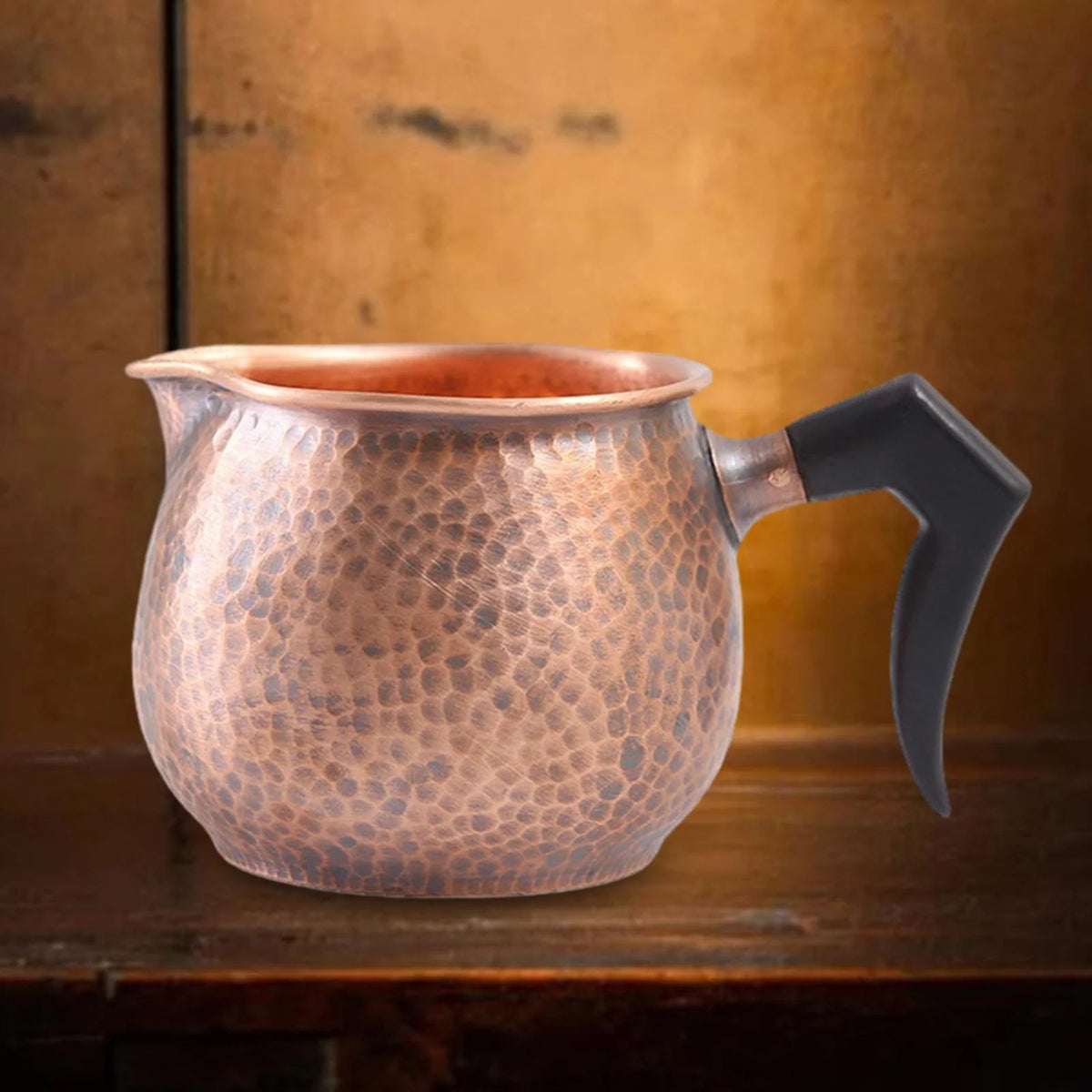 Kungfu Tea Pitcher with Wooden Handle J37427