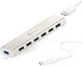 USB Type-C to 7-Port USB 3.0 Data Hub with 3 ft Extended Cable W98239