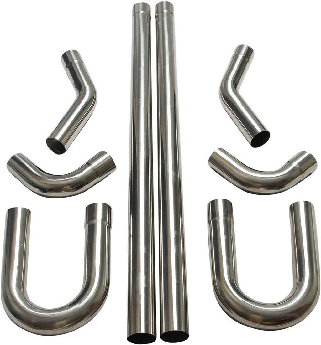2.25" Stainless Steel T-304 Mandrel Flex Pipe Kit G54504
