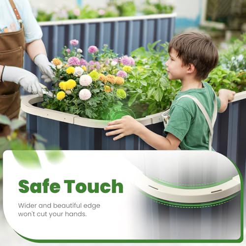 68" x 36" x 24" Galvanized Steel Raised Garden Bed E777723