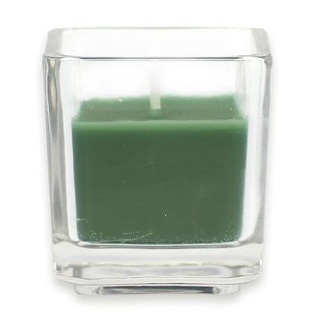 Square Glass Votive Candle, Hunter Green, Set of 96 A765383