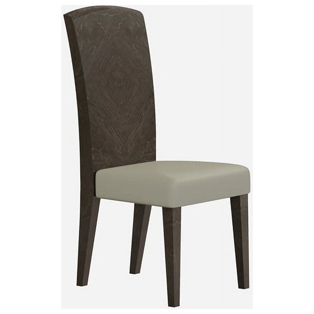 Gray Glossy Finish Dining Table G7350