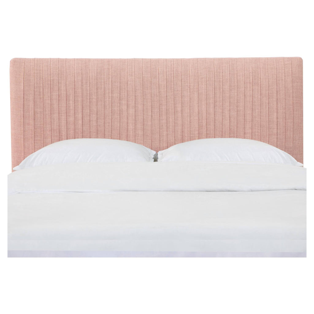 Pink Pleated Headboard Twin A809812