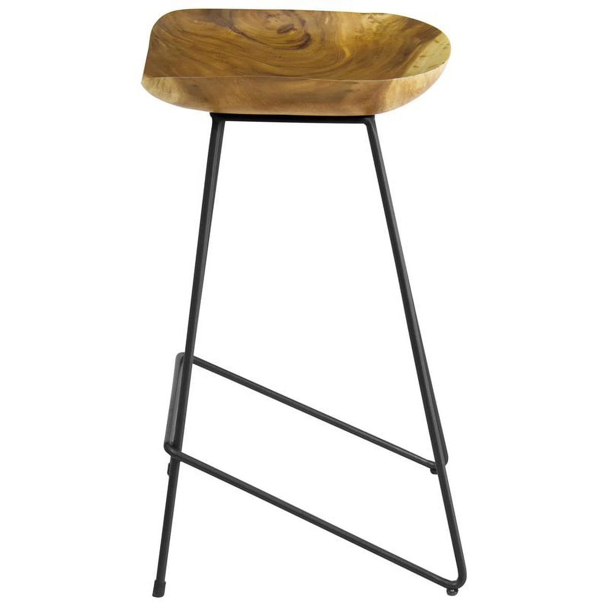 26" Wood Counter Stool - Set of 2 M79071