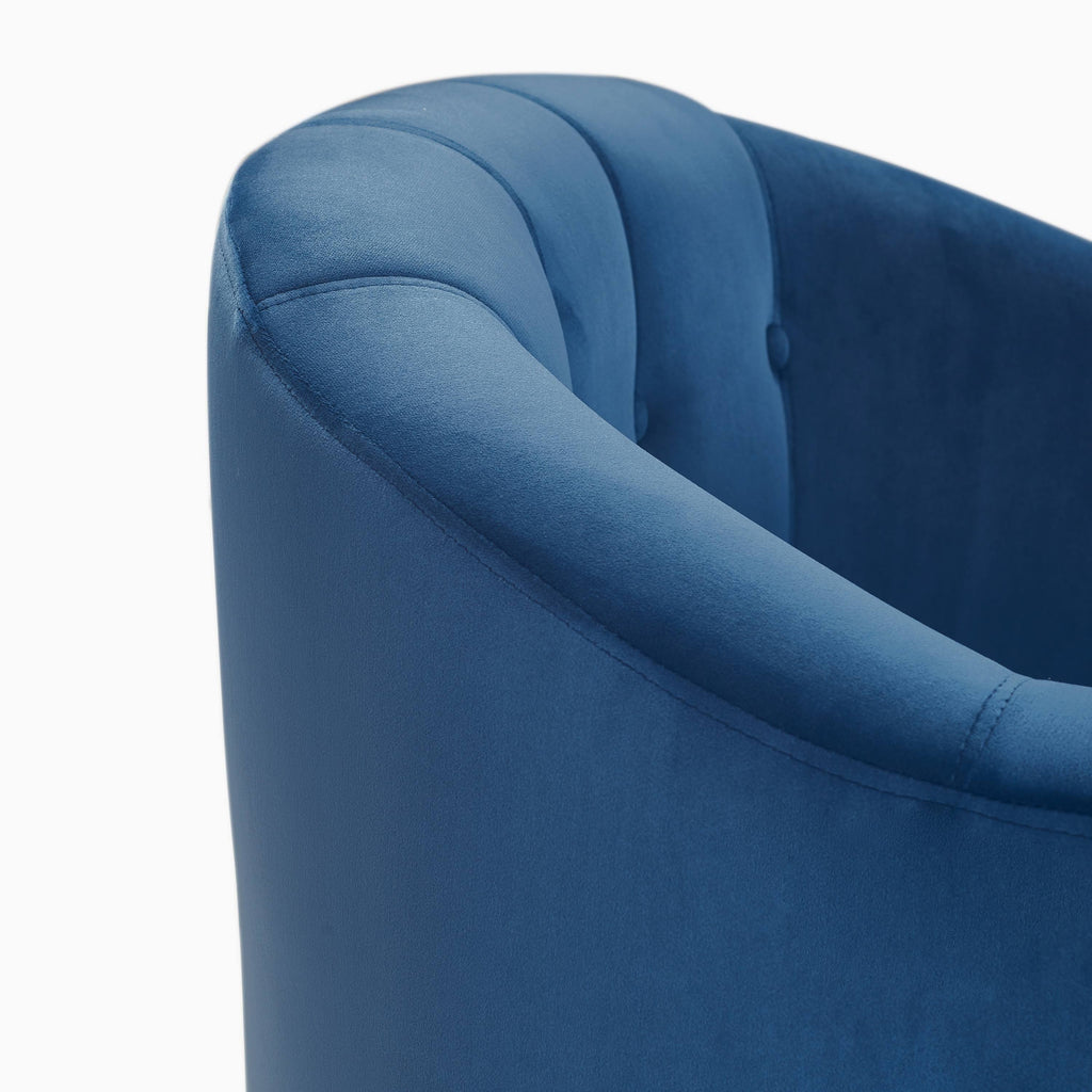 Pink Tufted Accent Chair J2510